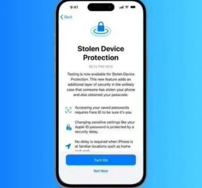 山城苹果授权维修店分享被盗设备保护功能开启方法