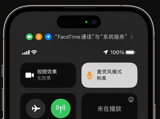 山城苹果授权维修网点分享iPhone在通话时让你的声音更清晰 