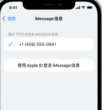 山城apple维修iPhone上无法正常发送iMessage信息 